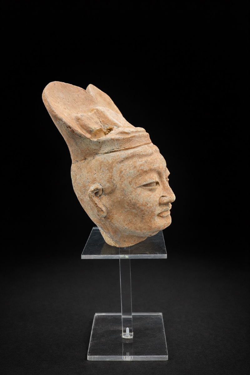 China - Funeral Guardian Head - Tang Dynasty-photo-4