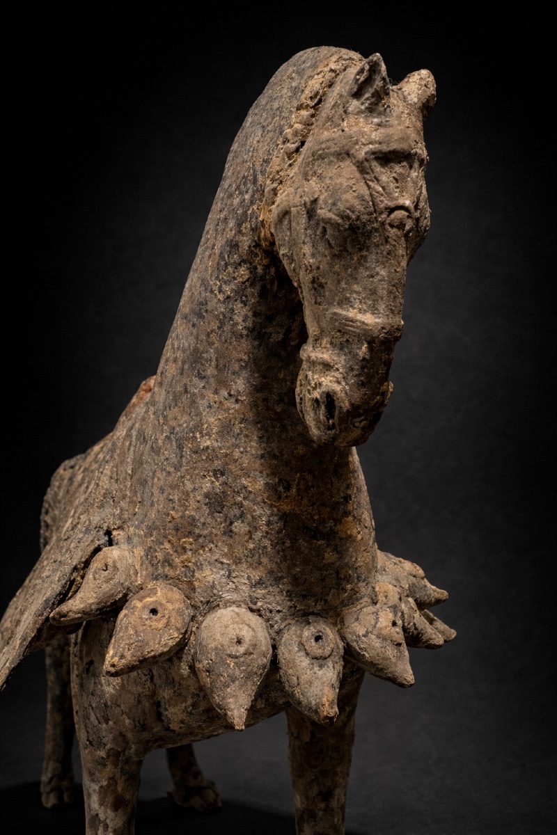 Chine - Cheval caparaçonné - Wei du Nord - TL-photo-2