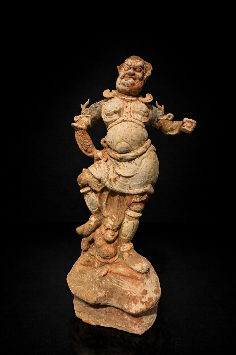 Chine - Paire de Lokapālas - Dynastie Tang - TL-photo-2