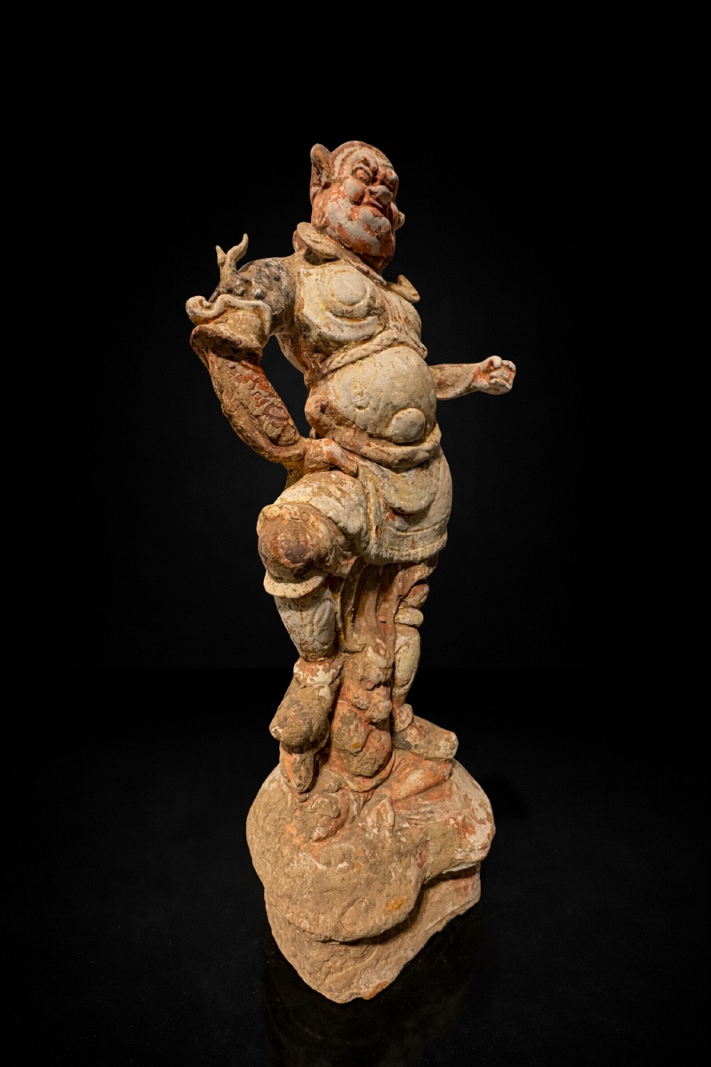 Chine - Paire de Lokapālas - Dynastie Tang - TL-photo-3