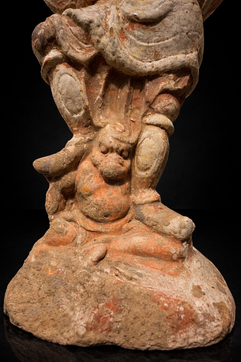 Chine - Paire de Lokapālas - Dynastie Tang - TL-photo-7