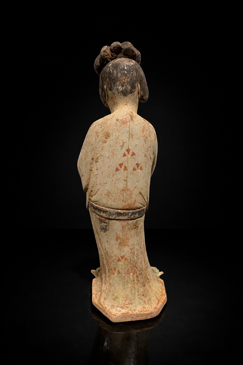 China - Large Fat Lady Holding A Child - Tang - Tl-photo-1