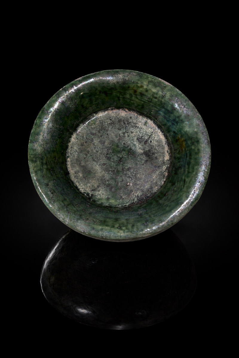 China - Jar And Saucer With Lead Glaze - Ming Dynasty-photo-2