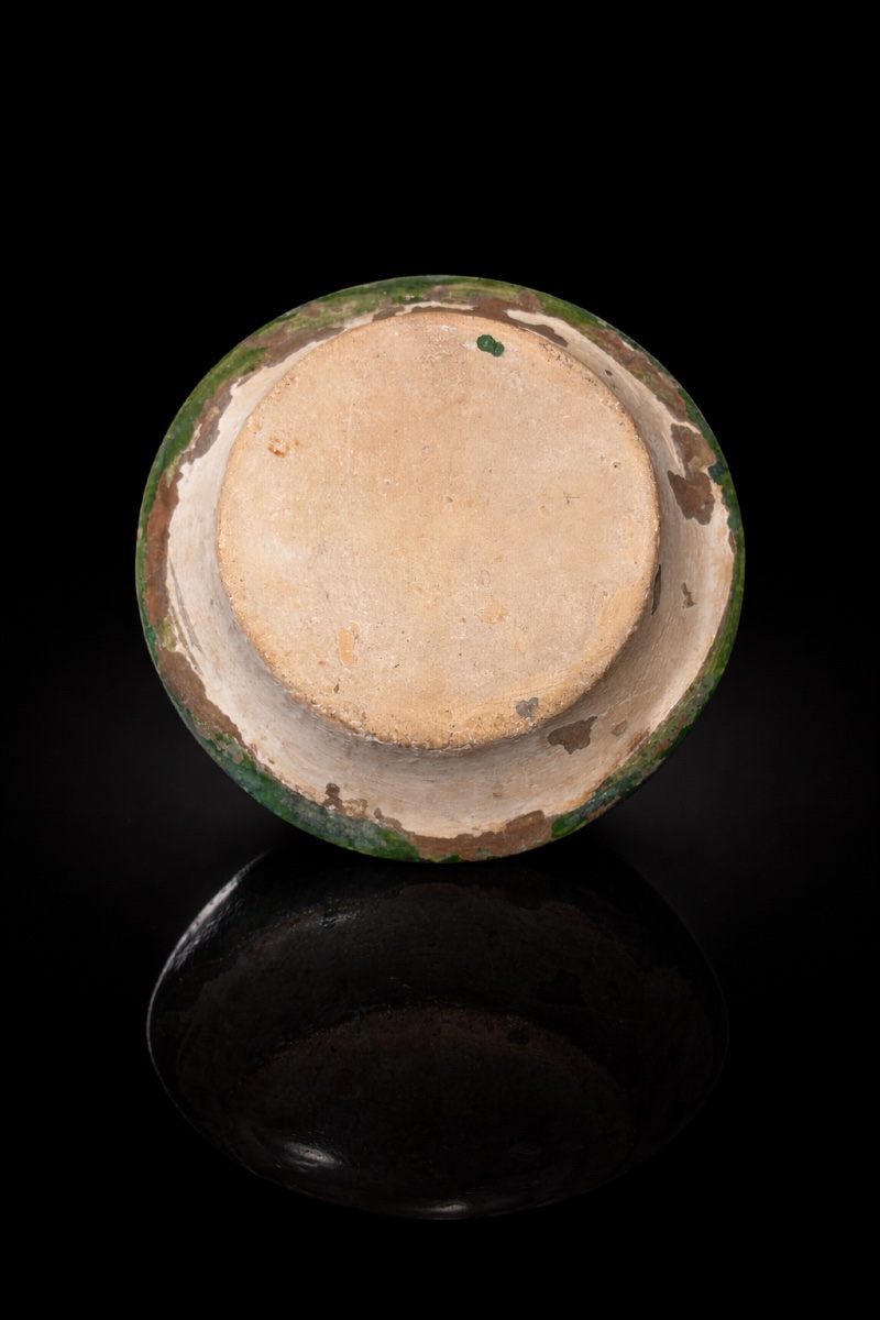 China - Jar And Saucer With Lead Glaze - Ming Dynasty-photo-3