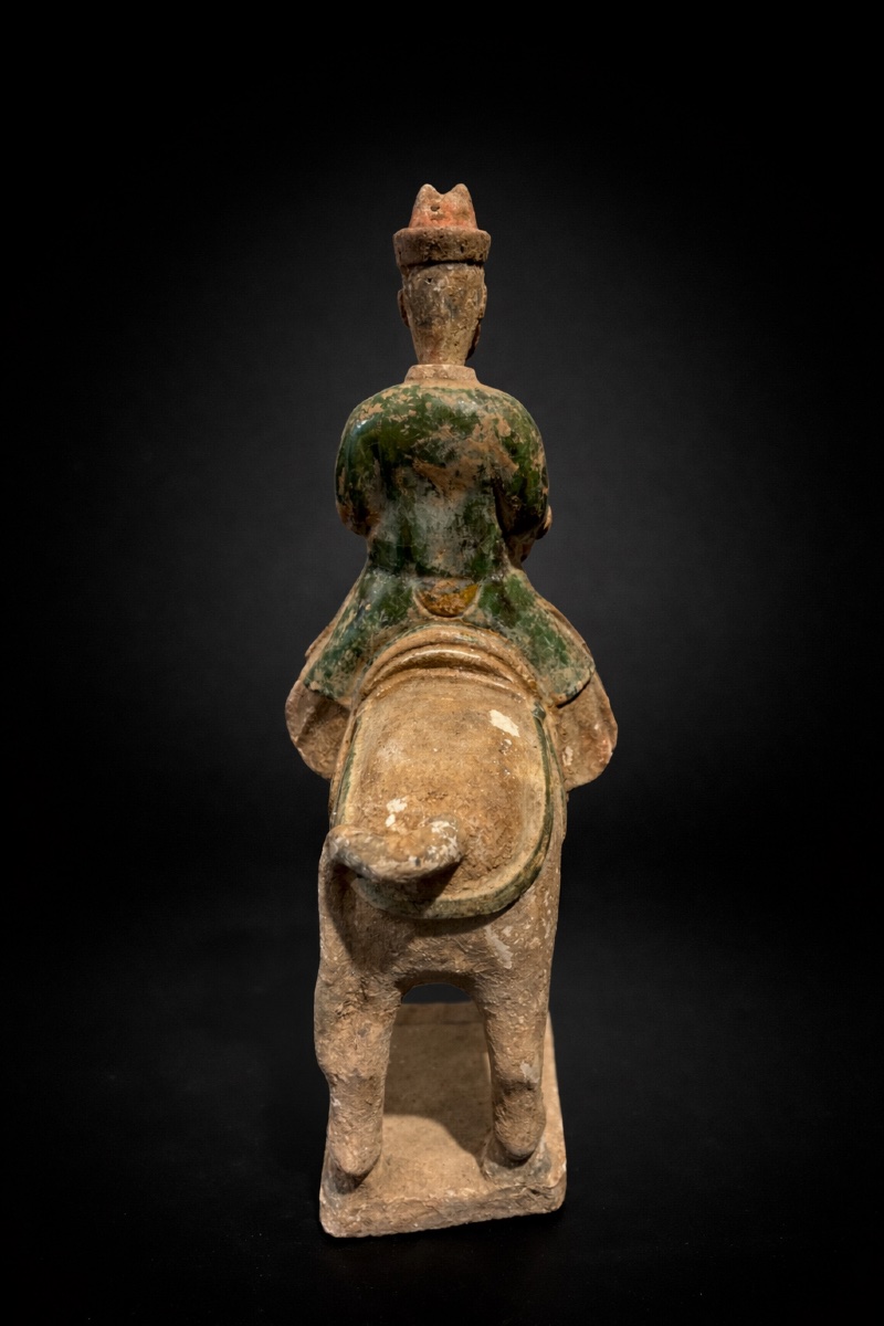 China - Musician Rider With Drum - Ming Dynasty - Tl-photo-4