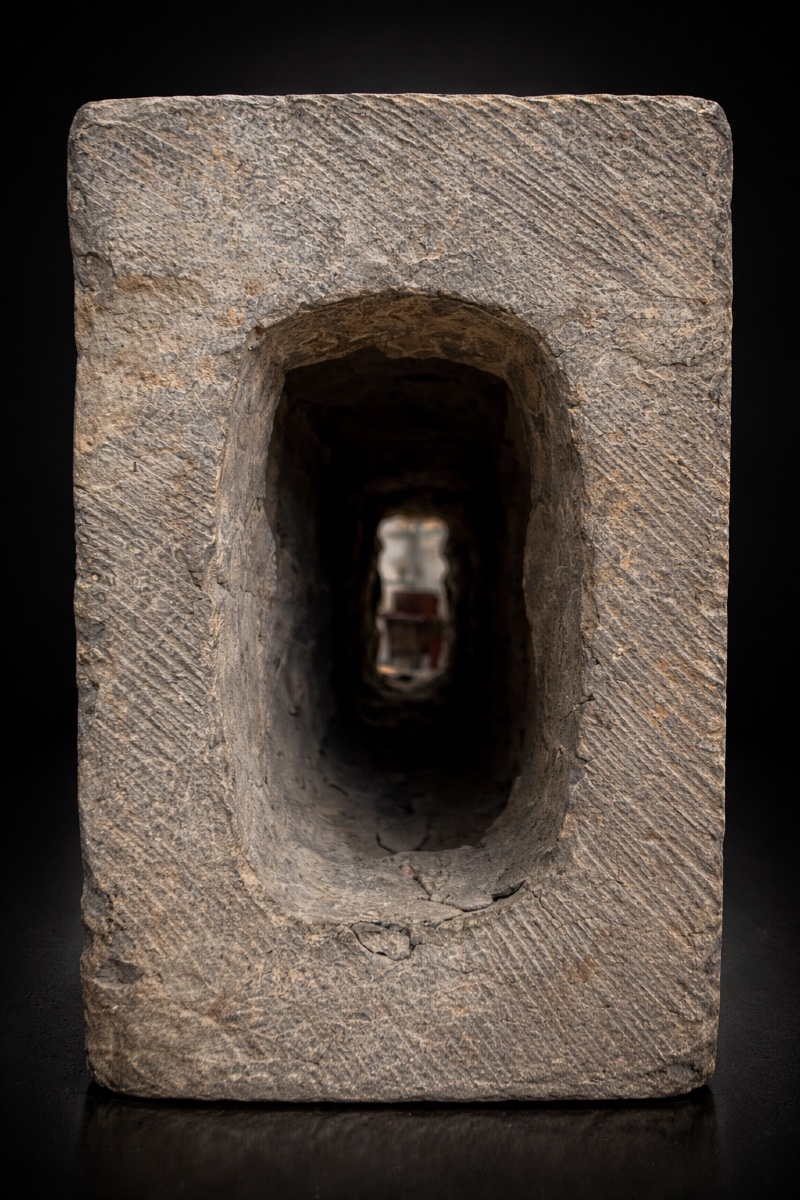 Chine -  Linteau Funéraire à tatoue et dragons - Dynastie Han - TL-photo-3