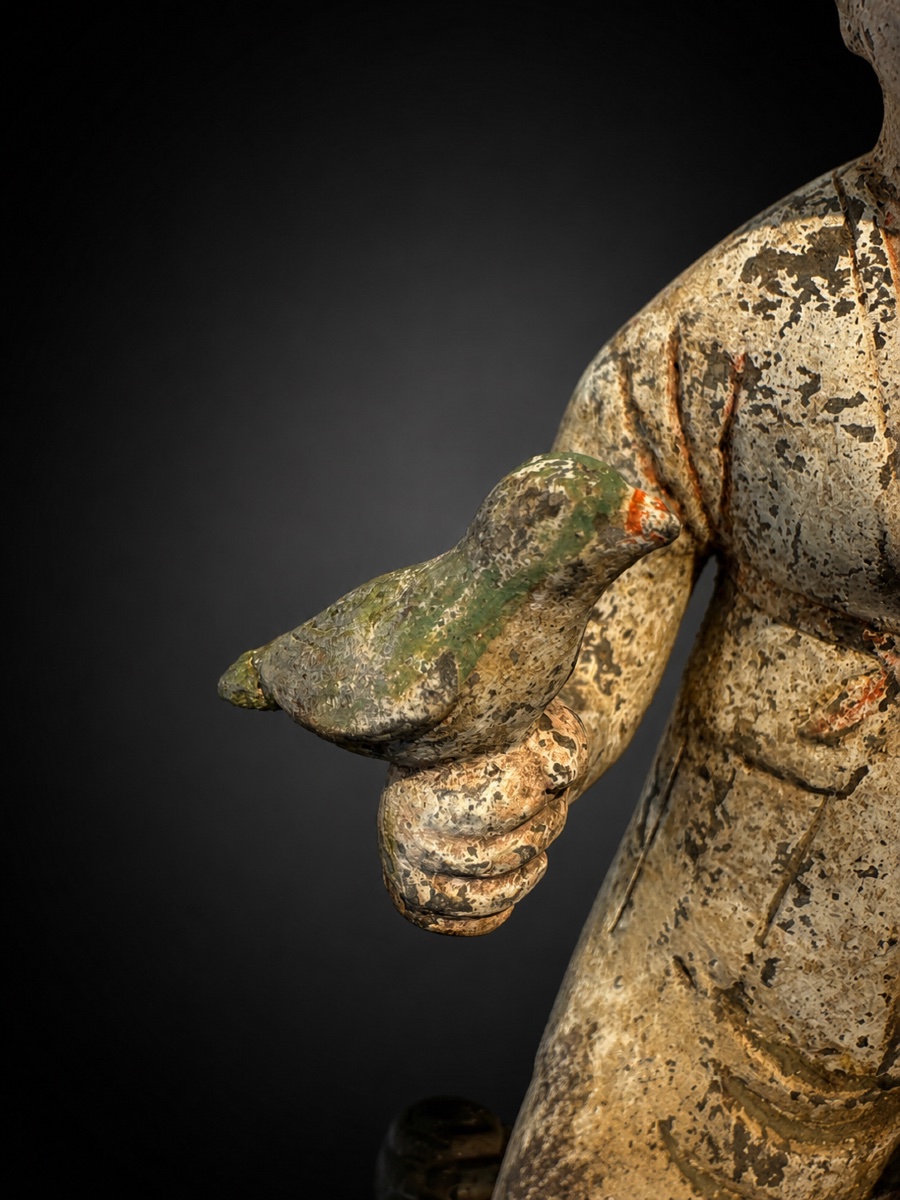China - Courtesan With Falcon - Tang Dynasty - Tl-photo-2