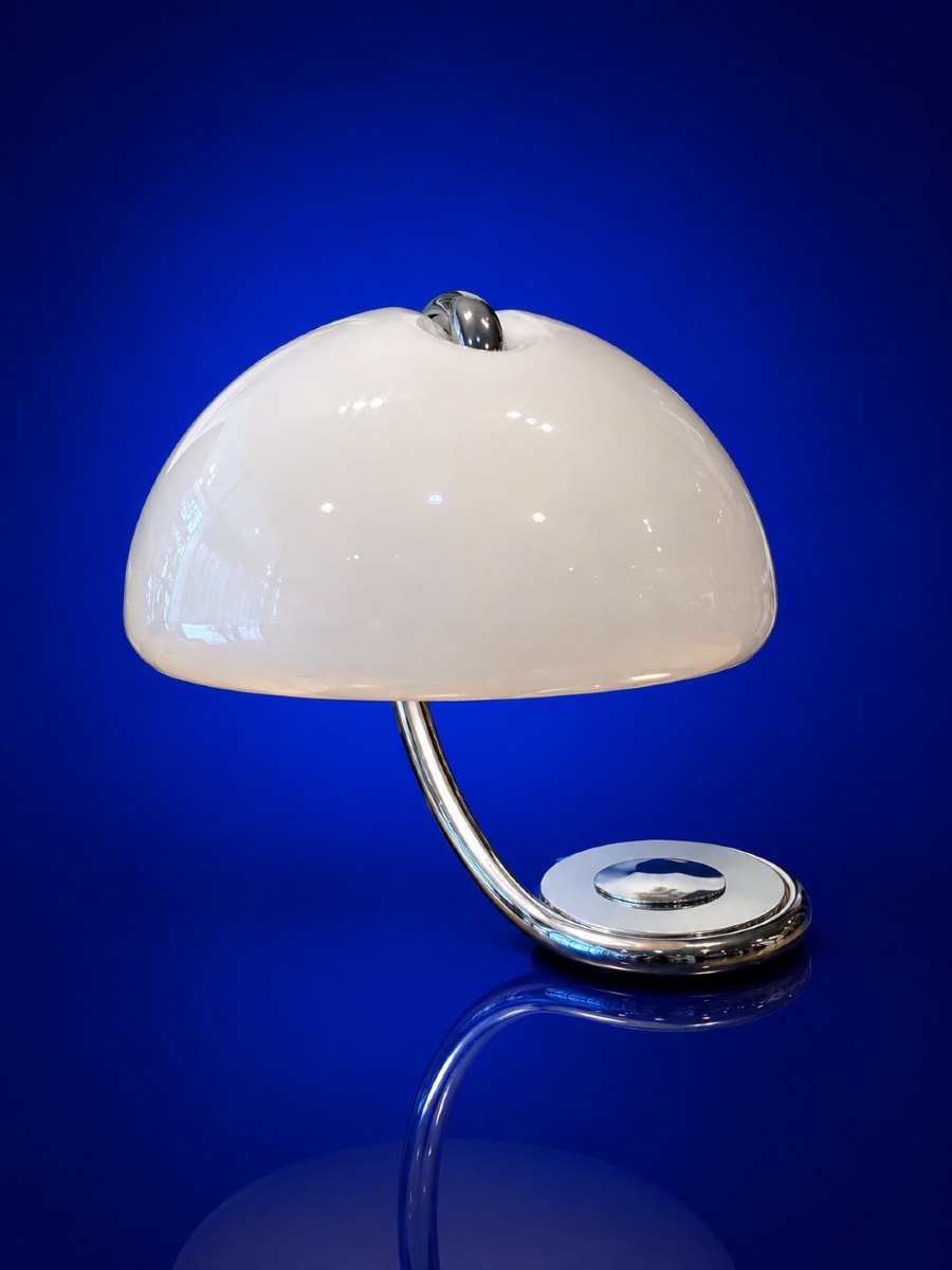 Italy - "serpente" Table Lamp (model 599) - Martinelli Luce - 1965-photo-3