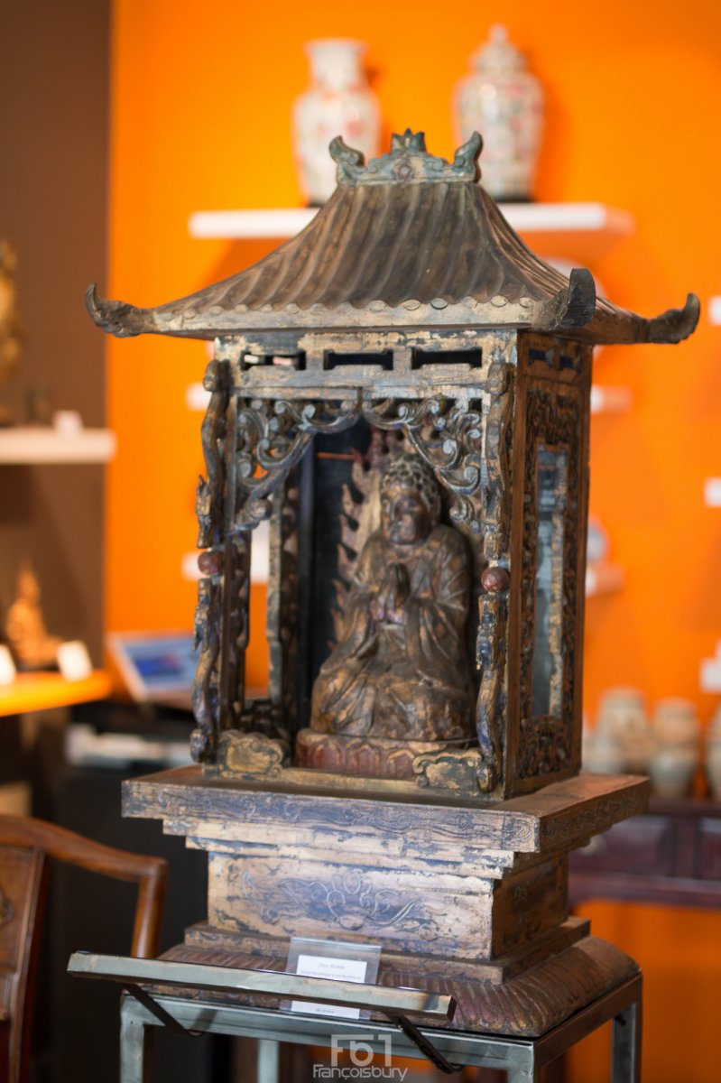 Temple Bouddhique - Chine - Dynastie Qing - 19ème