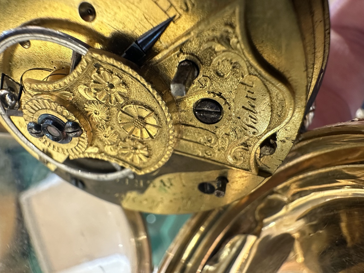 Montre De Poche Napoleon III par Robert ROSKELL(1790-1847)-photo-2