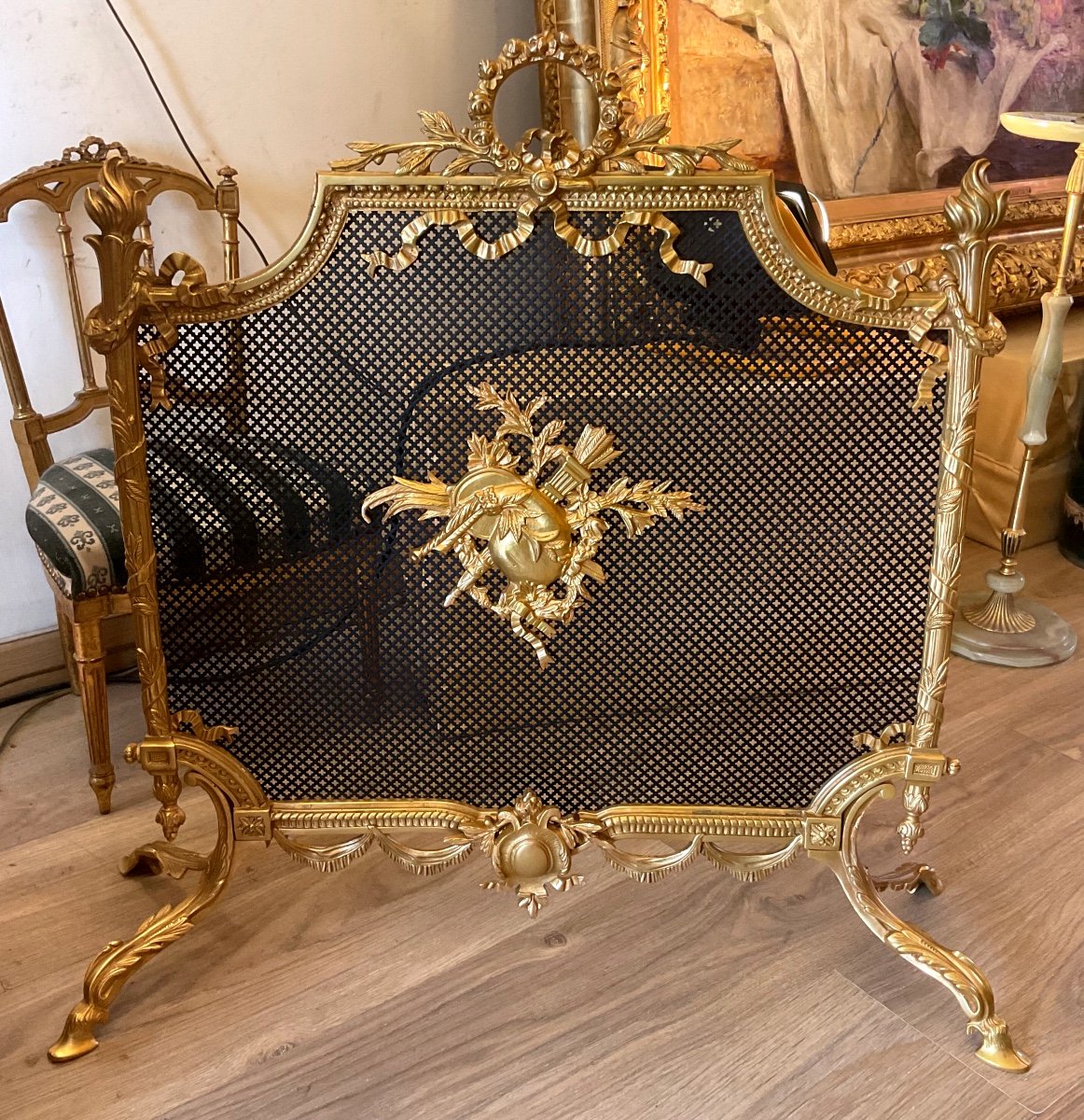 Pare Feu De Style Louis XVI Et D époque 19 Eme 