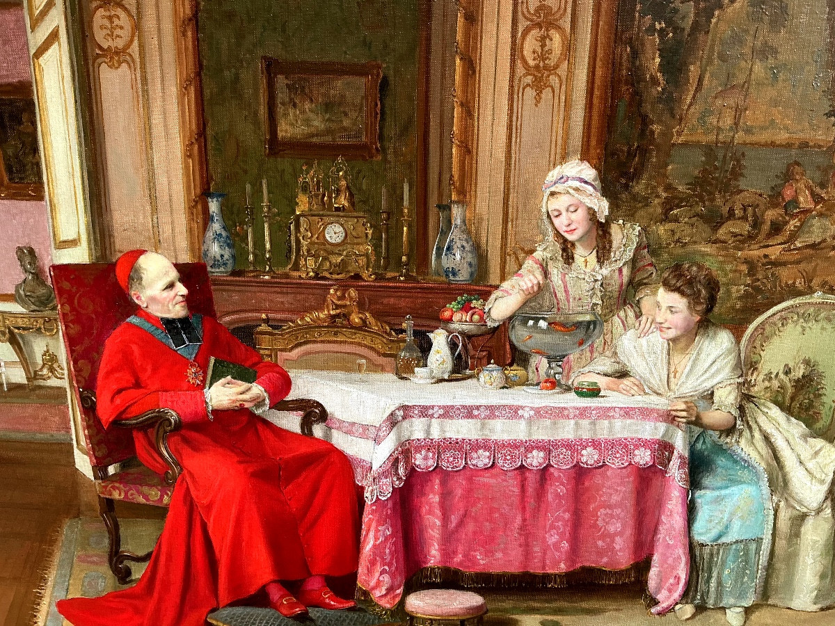 Painting By Victor Marais-milton(1872-1948) -photo-2