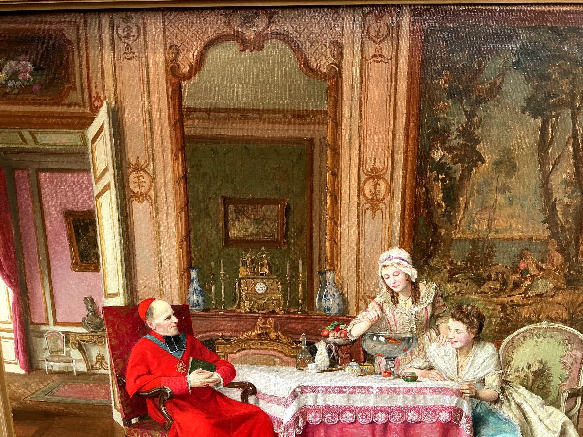 Painting By Victor Marais-milton(1872-1948) -photo-3