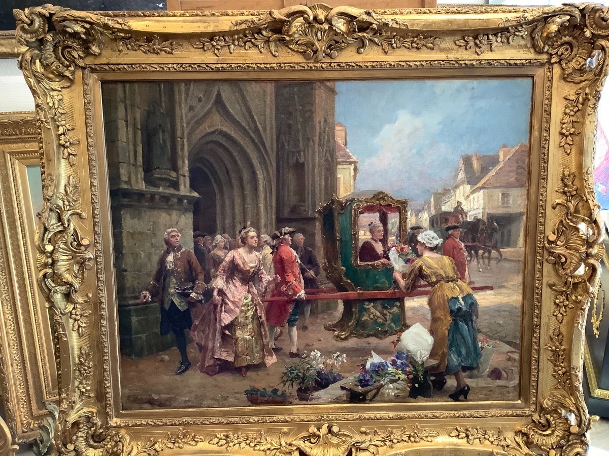 Painting By Émile Boutigny 