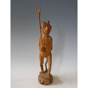 Sculpture de diable