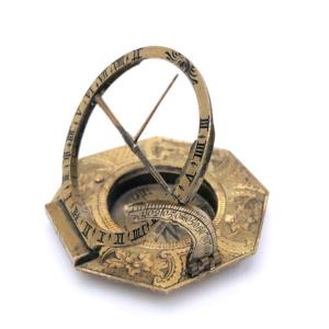 Brass Equinoctial Pocket Sundial