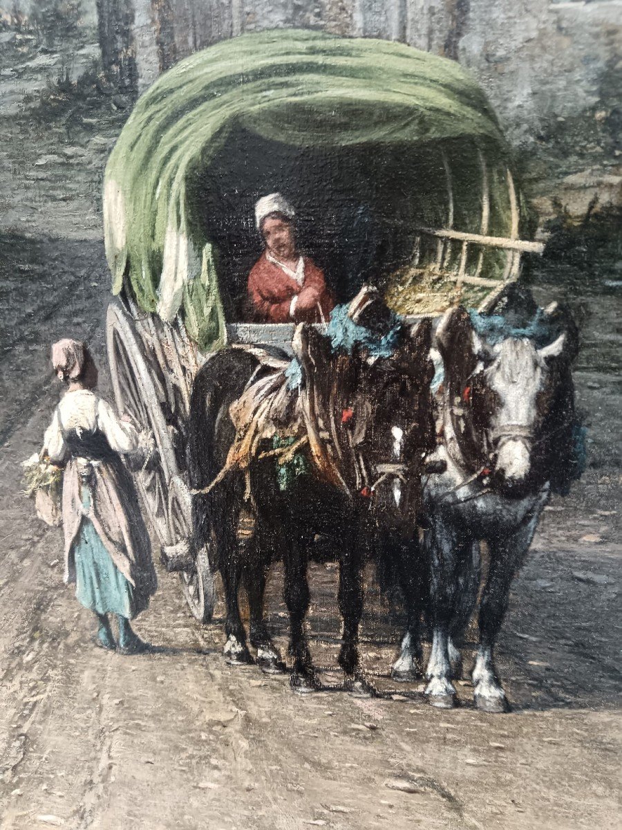 Léon Legat - Lively Village Street-photo-4