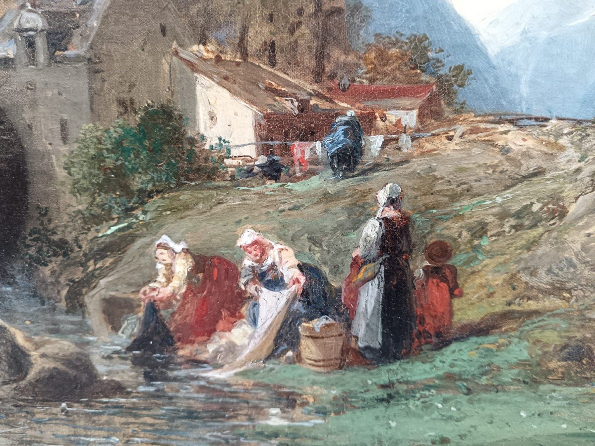 Jule Noël (1810-1881), Les Lavandières-photo-3