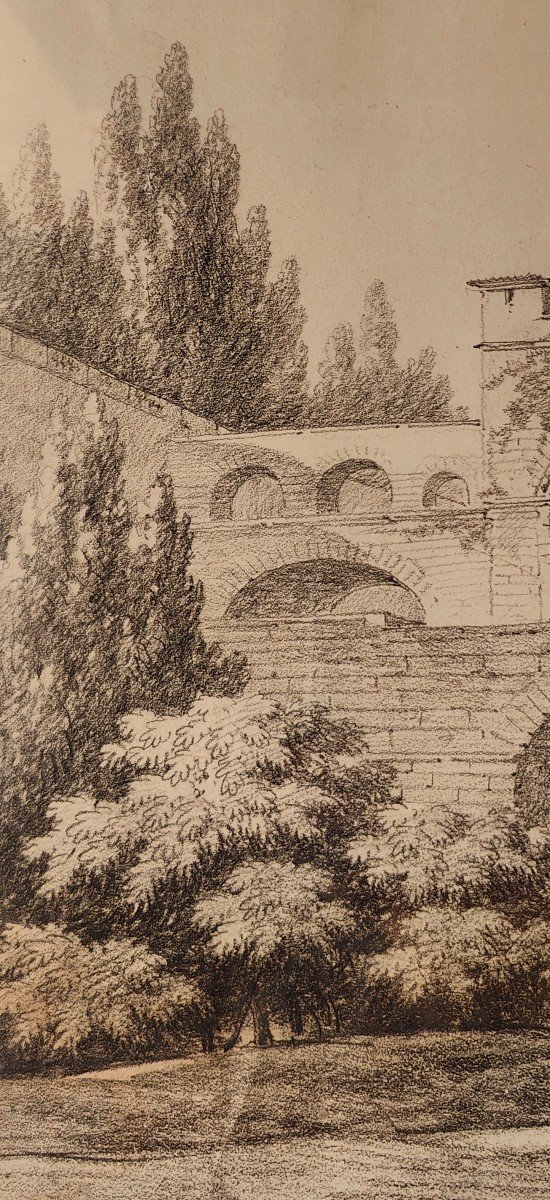 Alphonse N. Michel Mandevare (≈ 1759 - ≈ 1828)/ Dessin Ancien-Old Master Drawing-photo-1