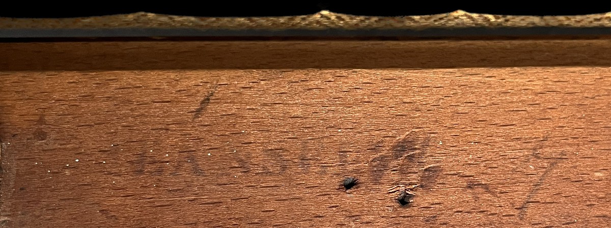 Pair Of Charles X Period Armchairs Stamped "jeanselme" In Rosewood-photo-4