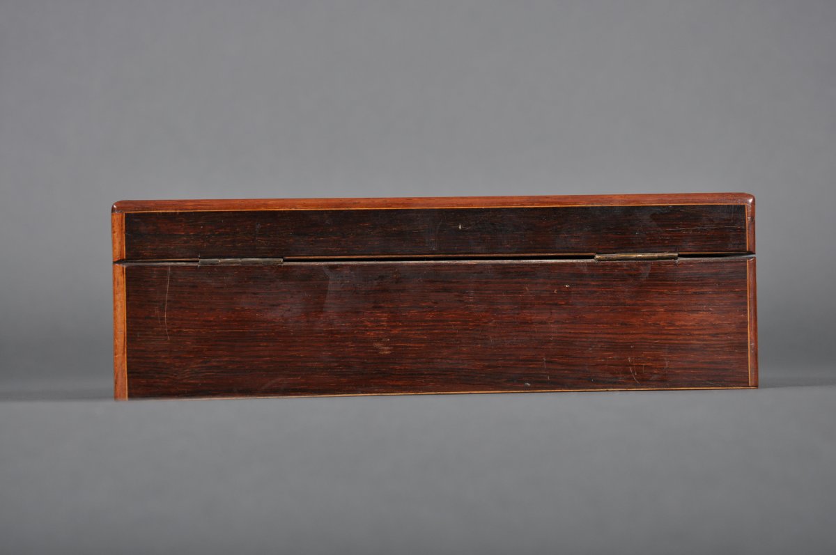 Charles X - Louis-philippe Period Box In Rosewood.-photo-1