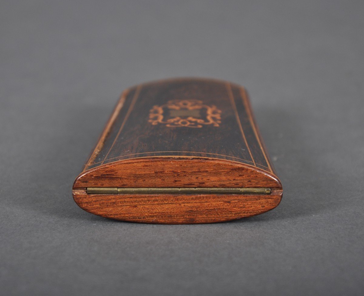 Sewing Kit From The Charles X - Louis-philippe Period In Vermeil And Its Rosewood Case-photo-1