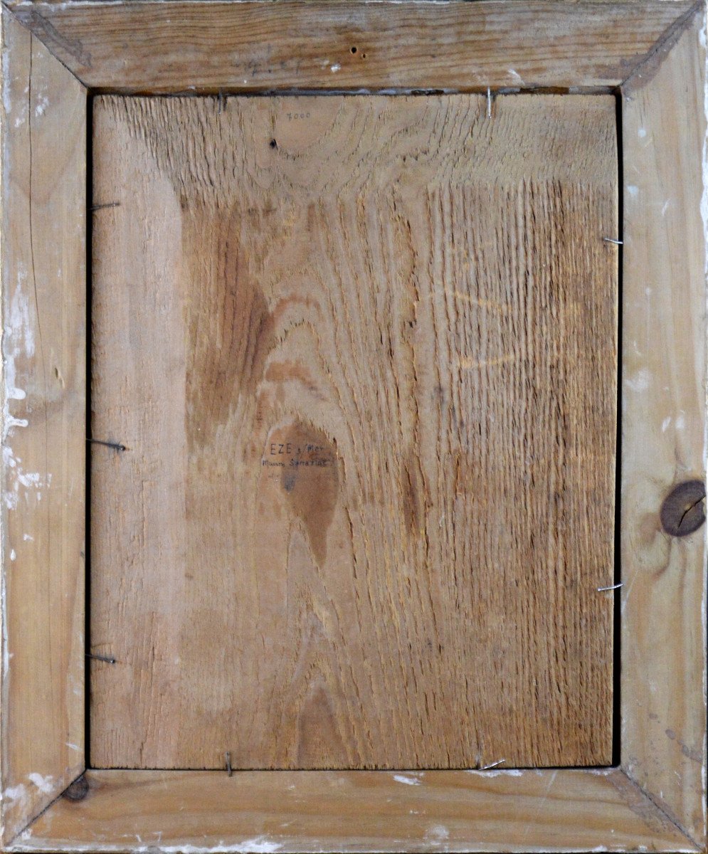 A. Anguélis XXᵉ siècle. "Eze sur Mer, Maison Sarrazine."-photo-2