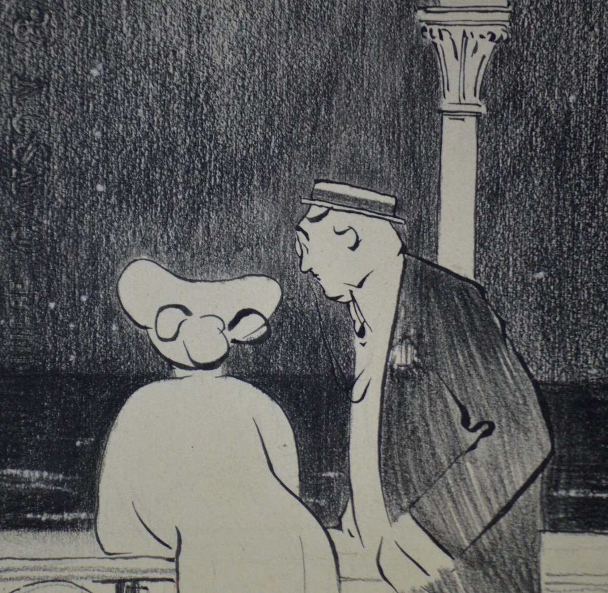 Paul Iribe 1883-1935. "flirt."-photo-3