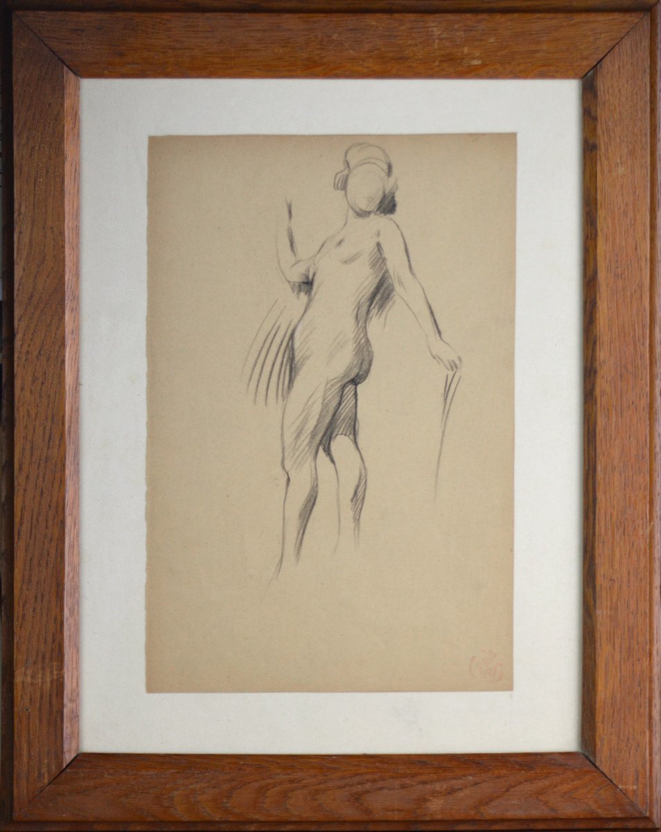 Claude-emile Schuffenecker 1851-1934. "female Nude."