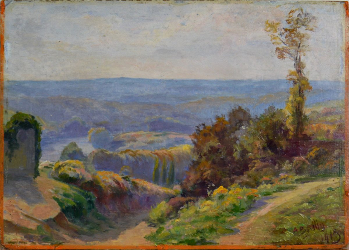 Alexandre Bailly 1866-1949. "Paysage."
