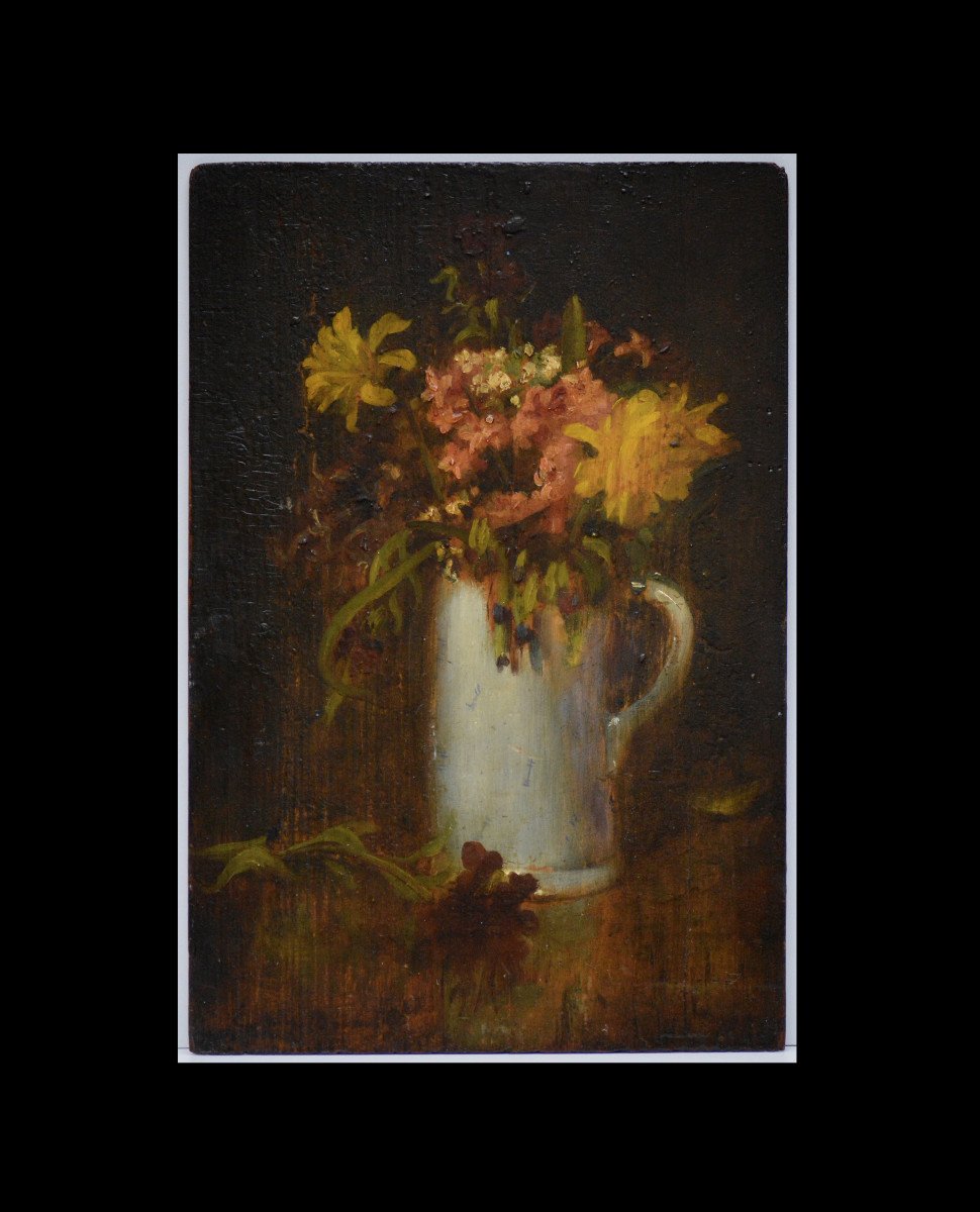 Emile Boulard 1852-1927. "april Bouquet."