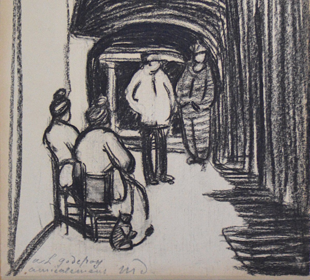 Maxime Dethomas 1867-1929. “venetian Sketches.”-photo-4