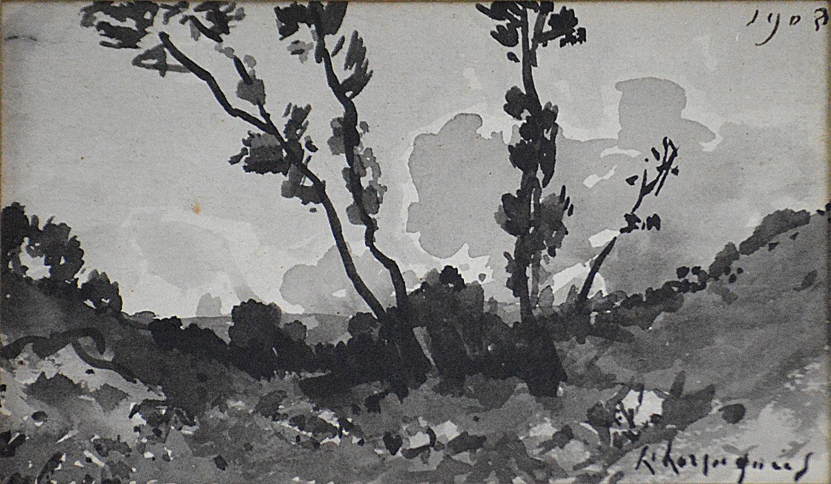 Henri Harpignies 1819-1916. “landscapes.” Chin.-photo-1