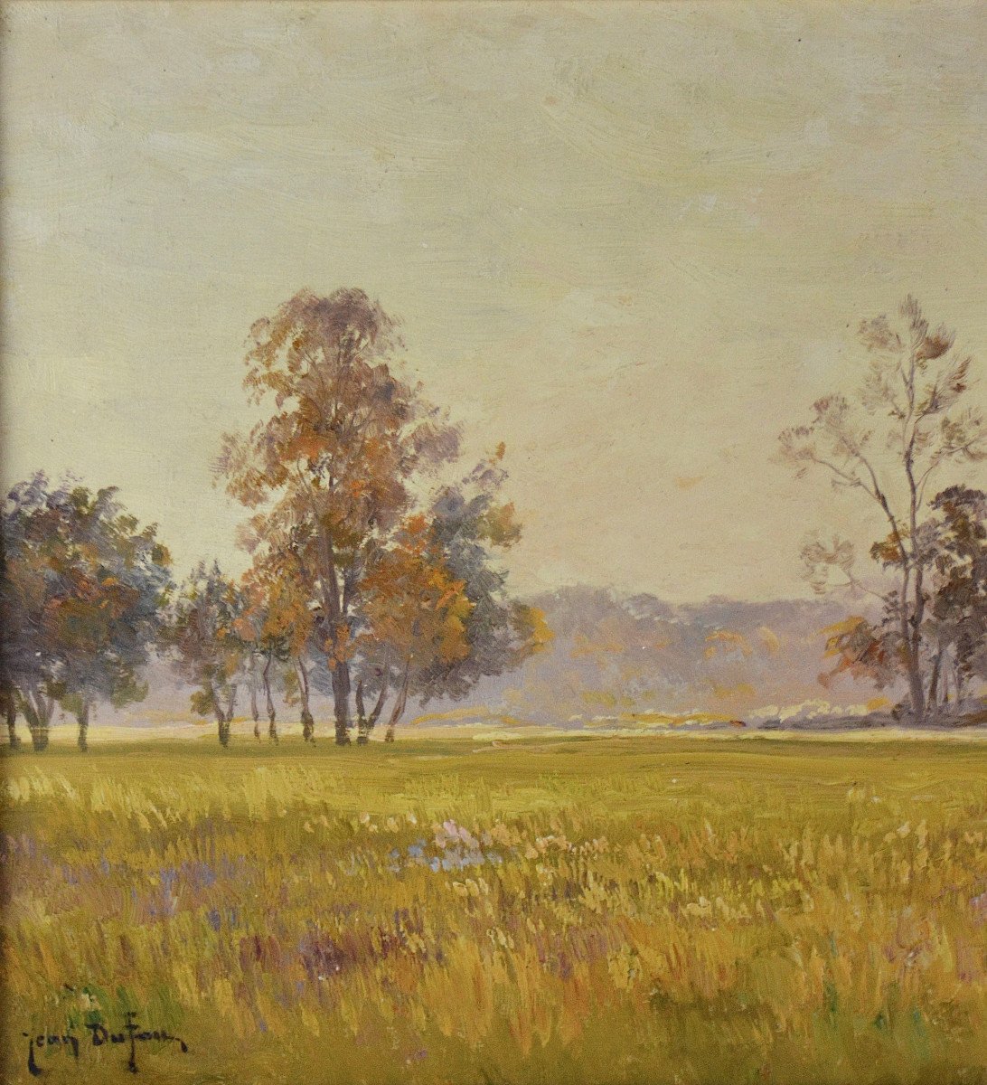 Jean Jules Dufour 1889-1973. "landscape."-photo-1