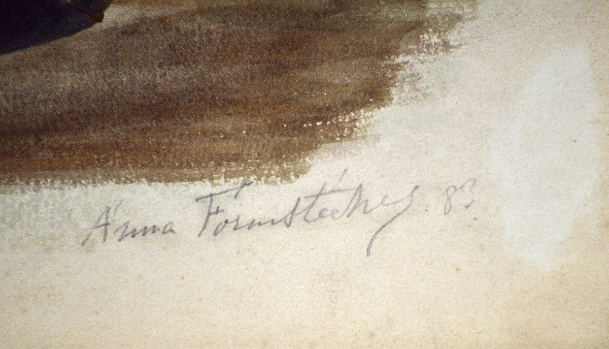 Anna Formstecher 1848- ?  "Élégante."-photo-3