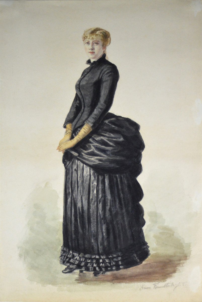 Anna Formstecher 1848- ?  "Élégante."