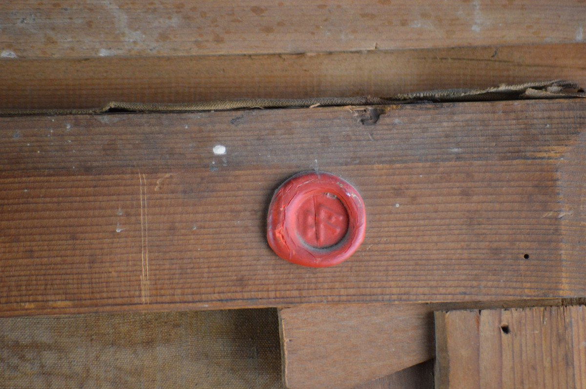 Auguste Anastasi 1820-1889. "walnut Trees Of The Island And Coteau De La Jonchère (bougival)."-photo-5