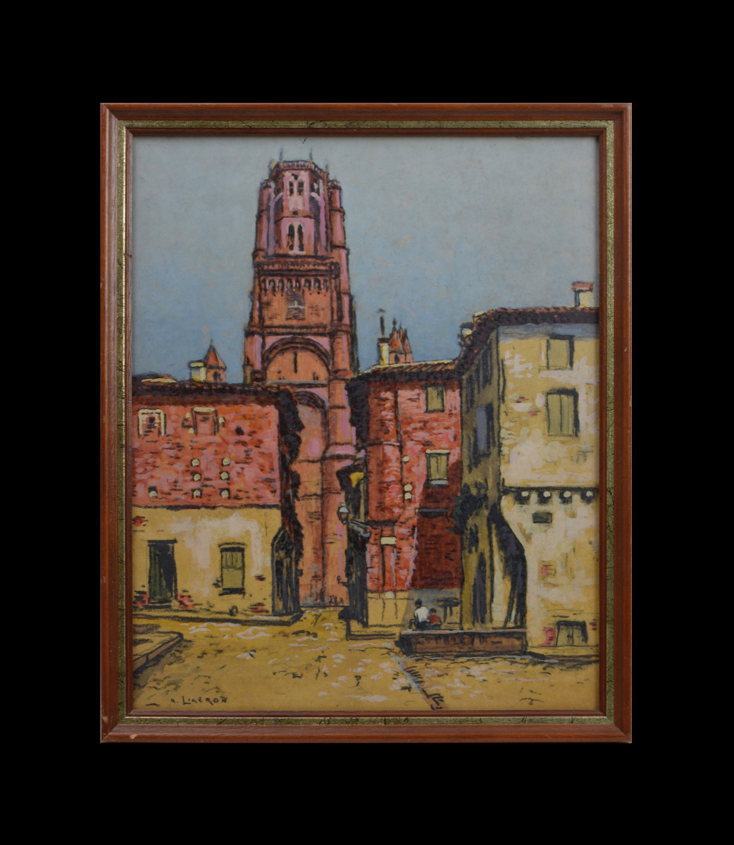 René Ligeron 1880-1946. "La cathédrale Sainte Cécile à Albi."