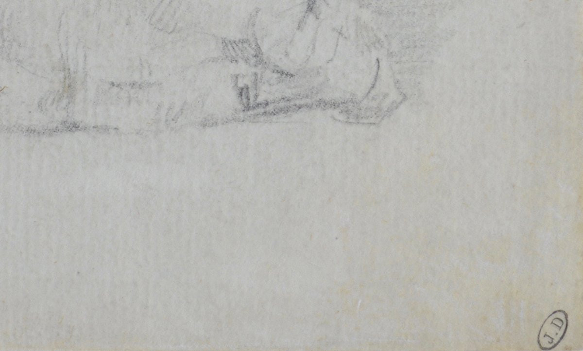 Pierre Chasselat 1753-1814. "seated Young Woman."-photo-3