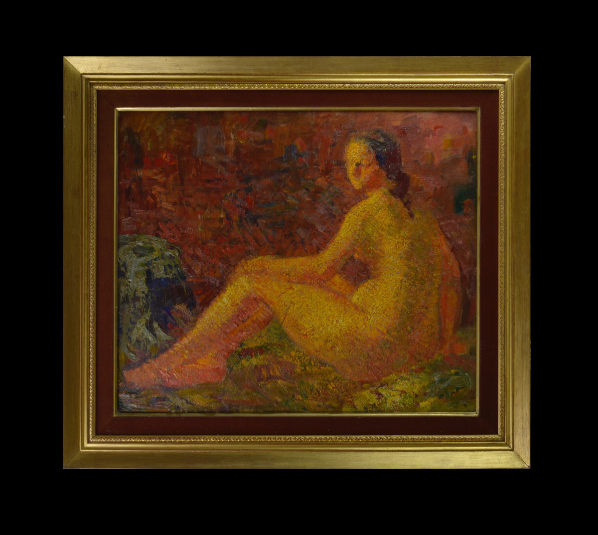 Luc Lafnet 1899-1939. "nude Of A Woman."-photo-2