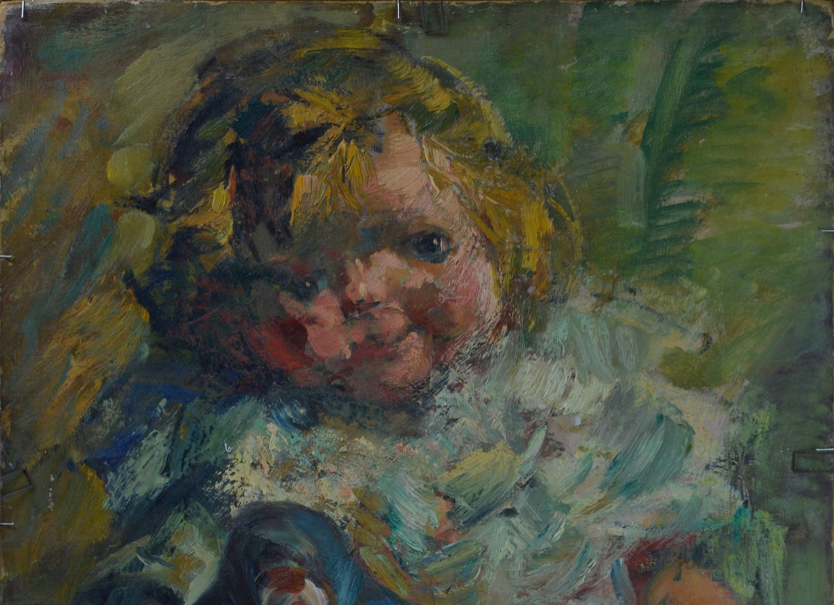 Luc Lafnet 1899-1939. "nude Of A Woman."-photo-6