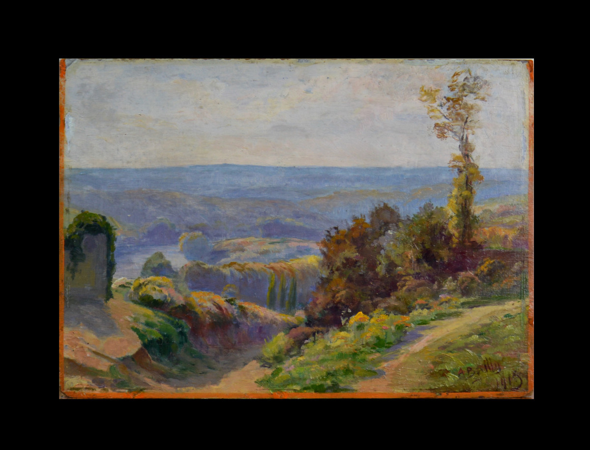 Alexandre Bailly 1866-1949. "Paysage."