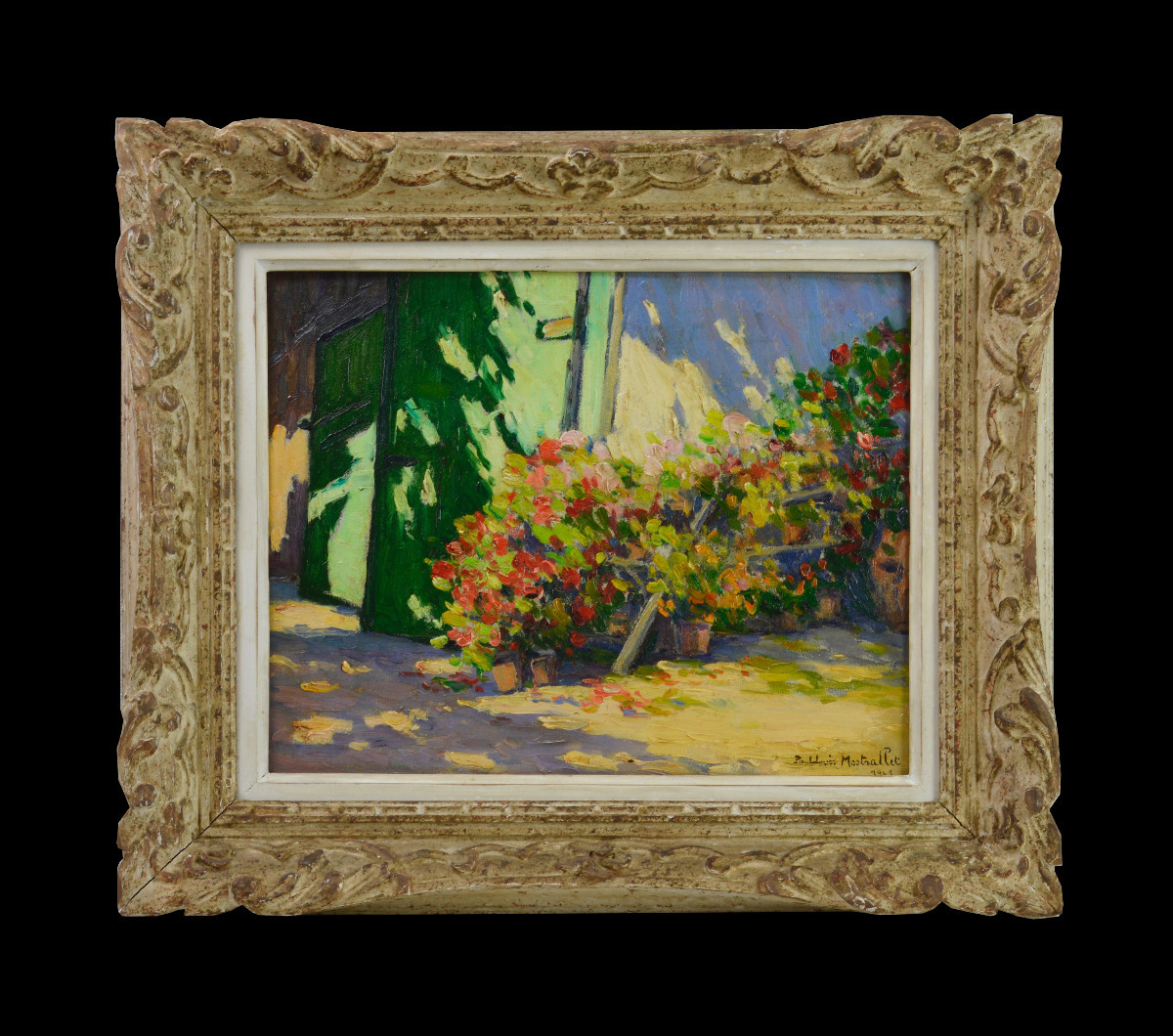 Paul-louis Mestrallet, Born In 1886. "a Corner Of The Garden."