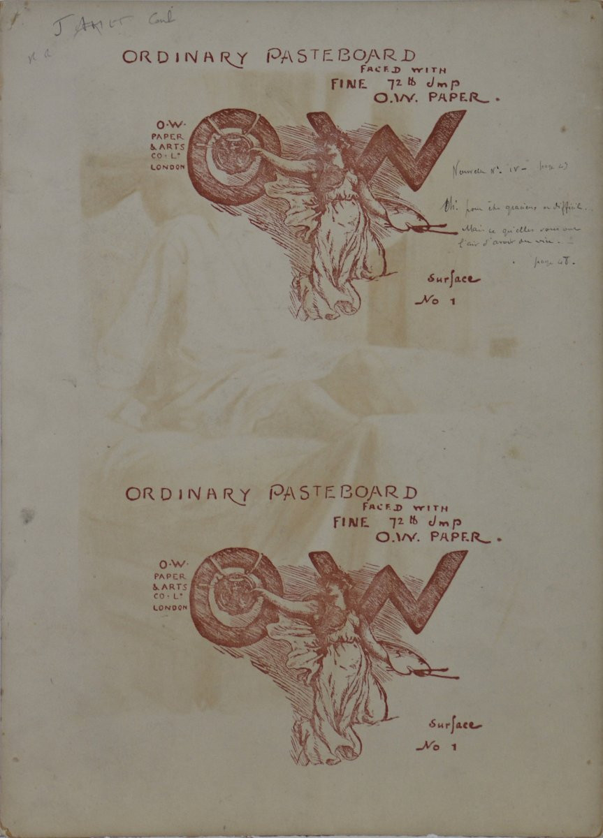 Jean Jamet (illustrateur). "La danseuse." Projet d'Illustration Vers 1900.-photo-2