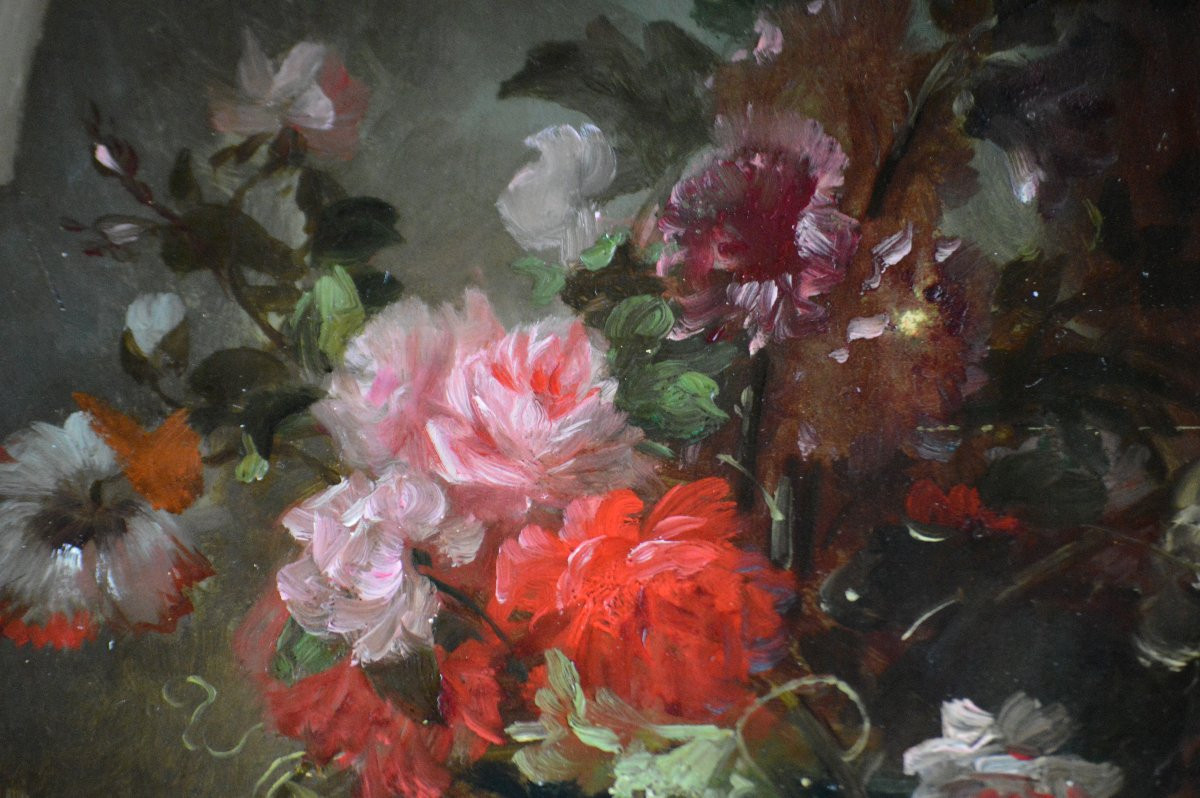 French School, 19th Century. "still Life." -photo-2