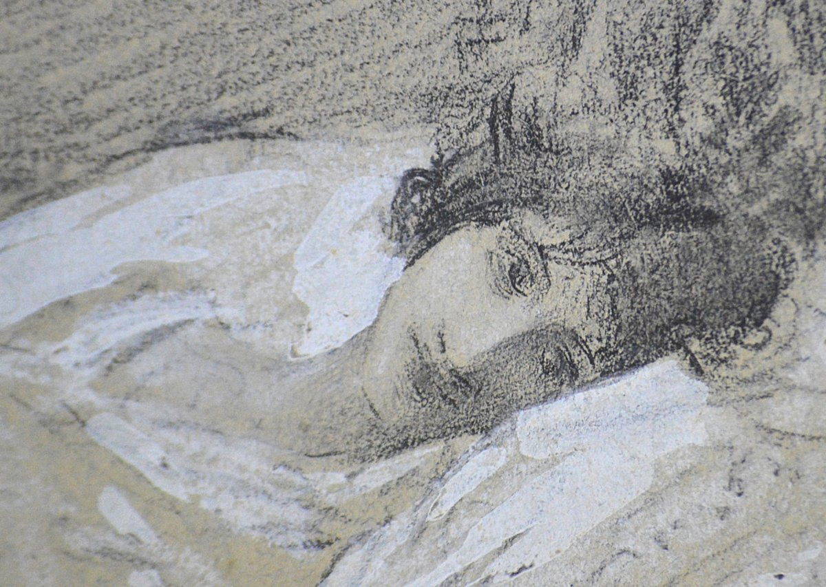 Antoine Calbet 1860-1944. “portraits Of Women.” -photo-4