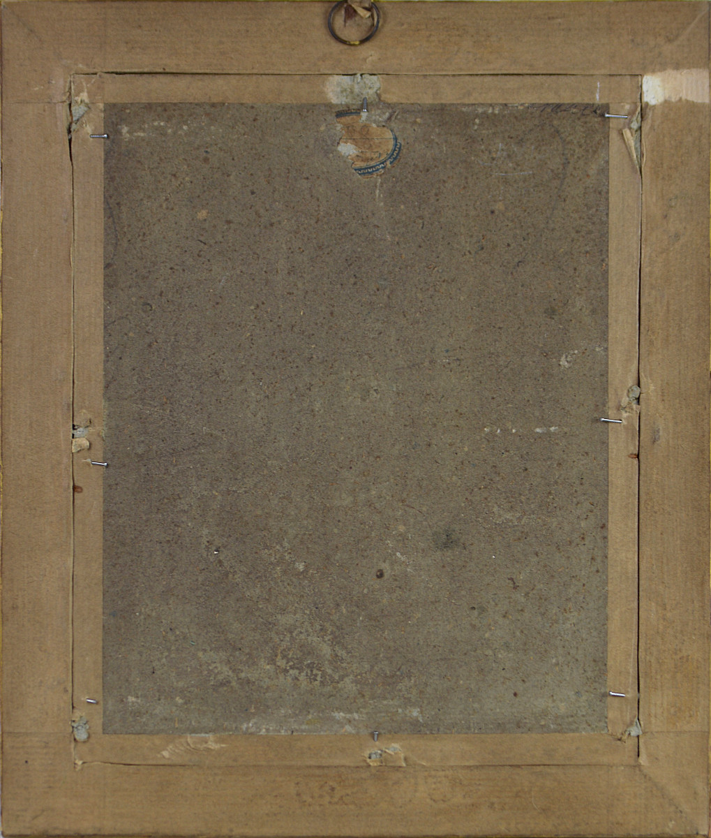 Gaston Hochard 1863-1913. "man Reading A Newspaper."-photo-4