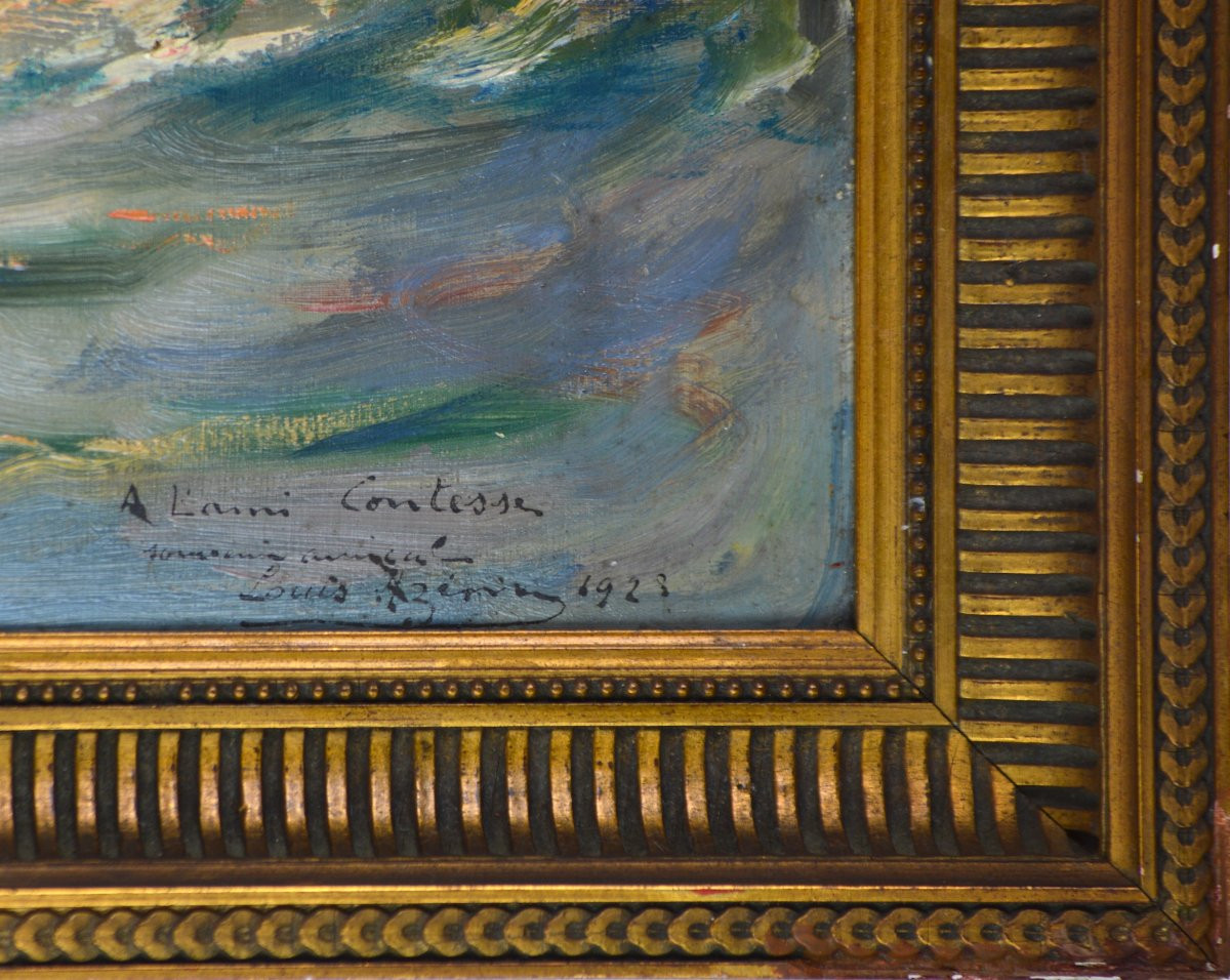 Louis Azema 1876-1963. "the Wave."-photo-4