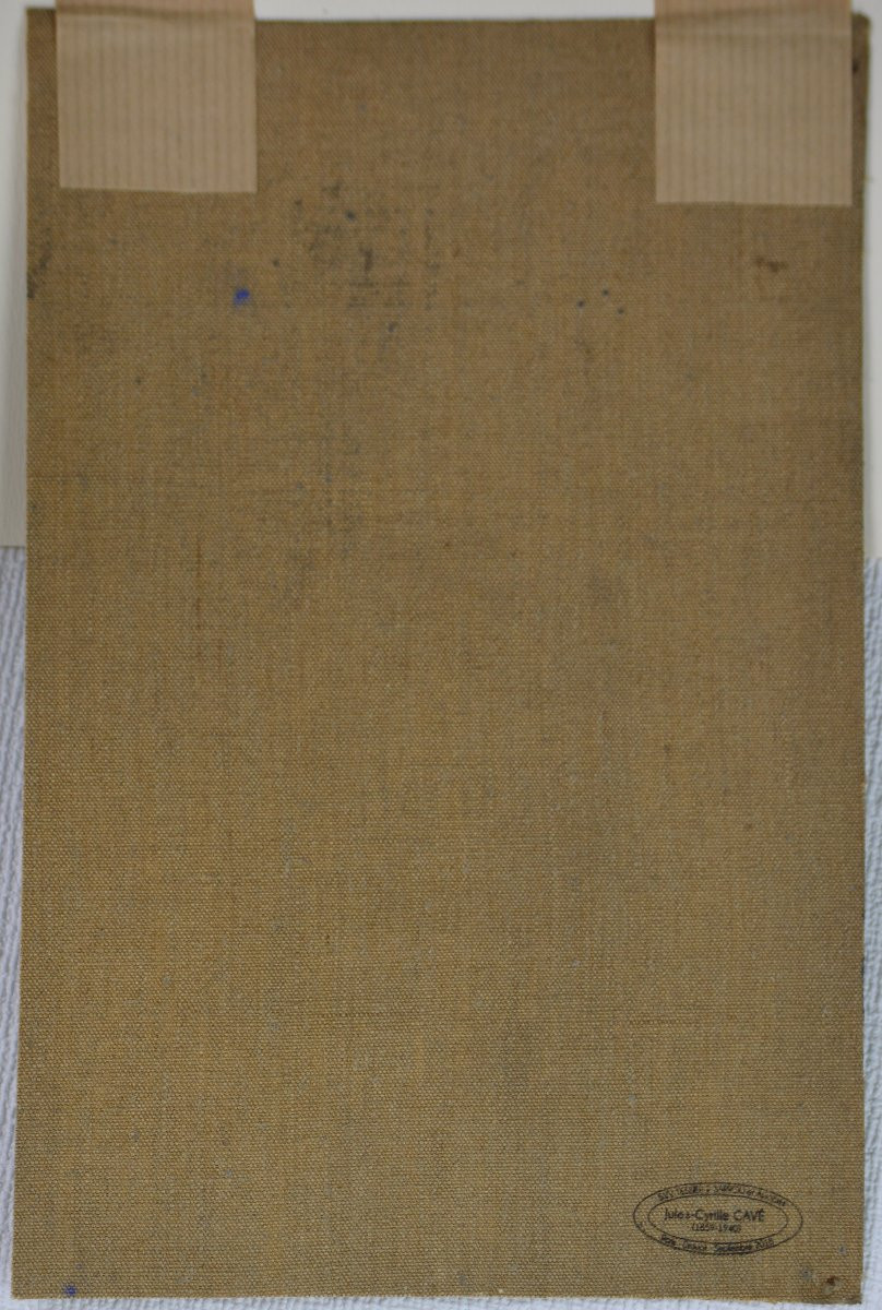 Jules-cyrille Cavé 1859-1940. "landscape."-photo-3