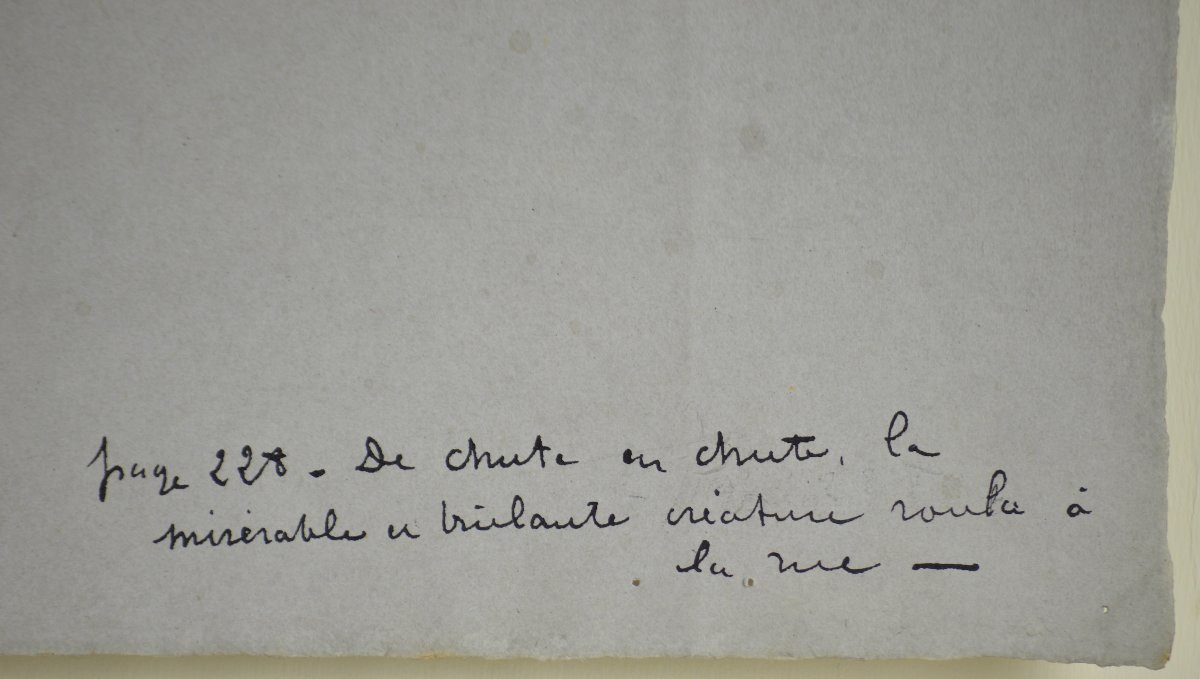 Jean Jamet XIXᵉ/ XXᵉ siècle. "Projet d'illustration."-photo-5